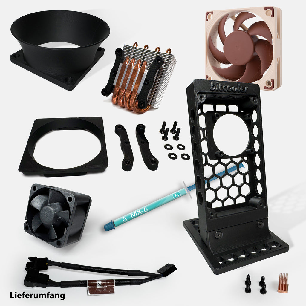 ArcticCore – Extreme Cooling Kit für Bitaxe Gamma 601 und Low-Profile Plus