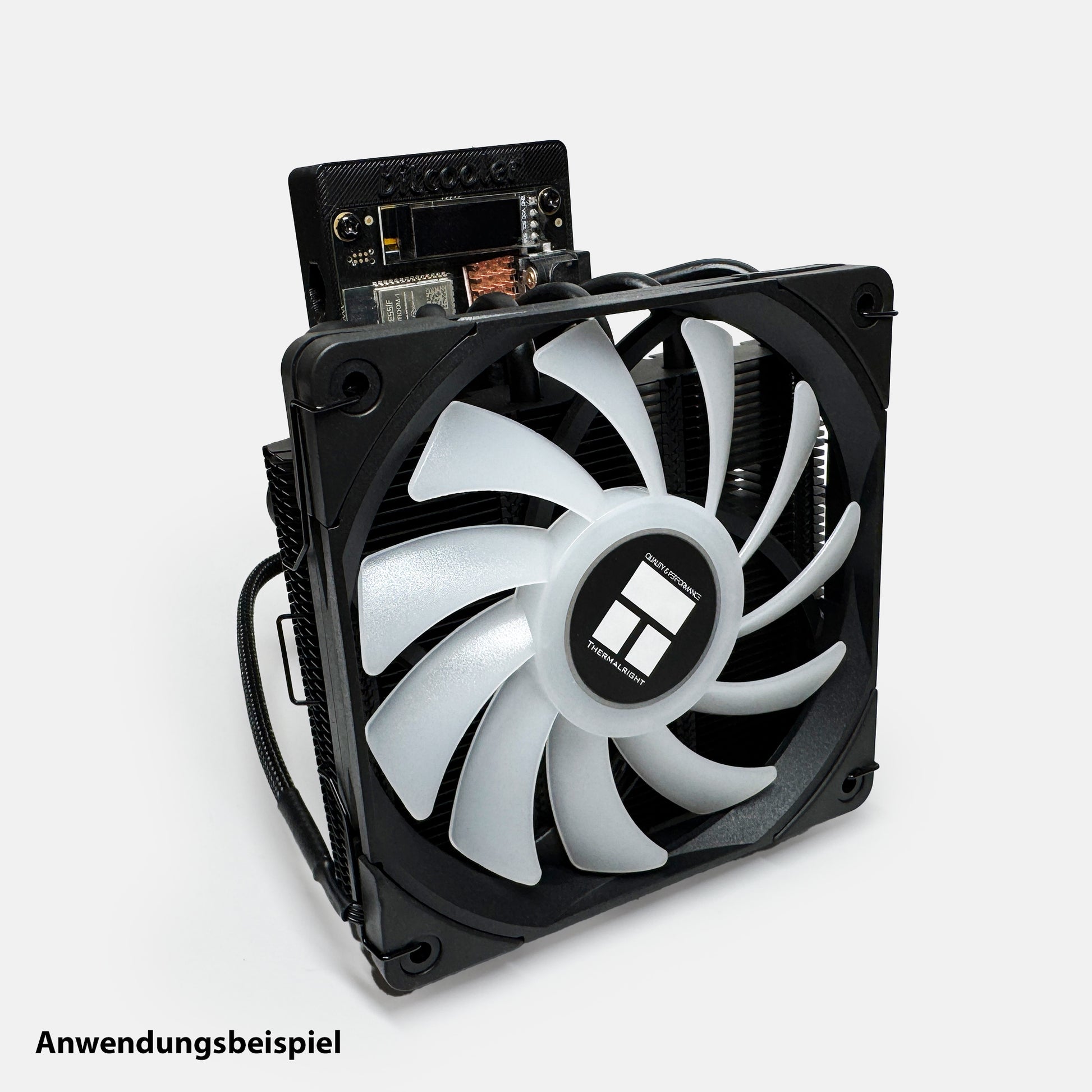 FrostFrame Cooling Kit für Bitaxe Gamma – CPU-Kühler Adapter Kit für Thermalright AXP120-X67