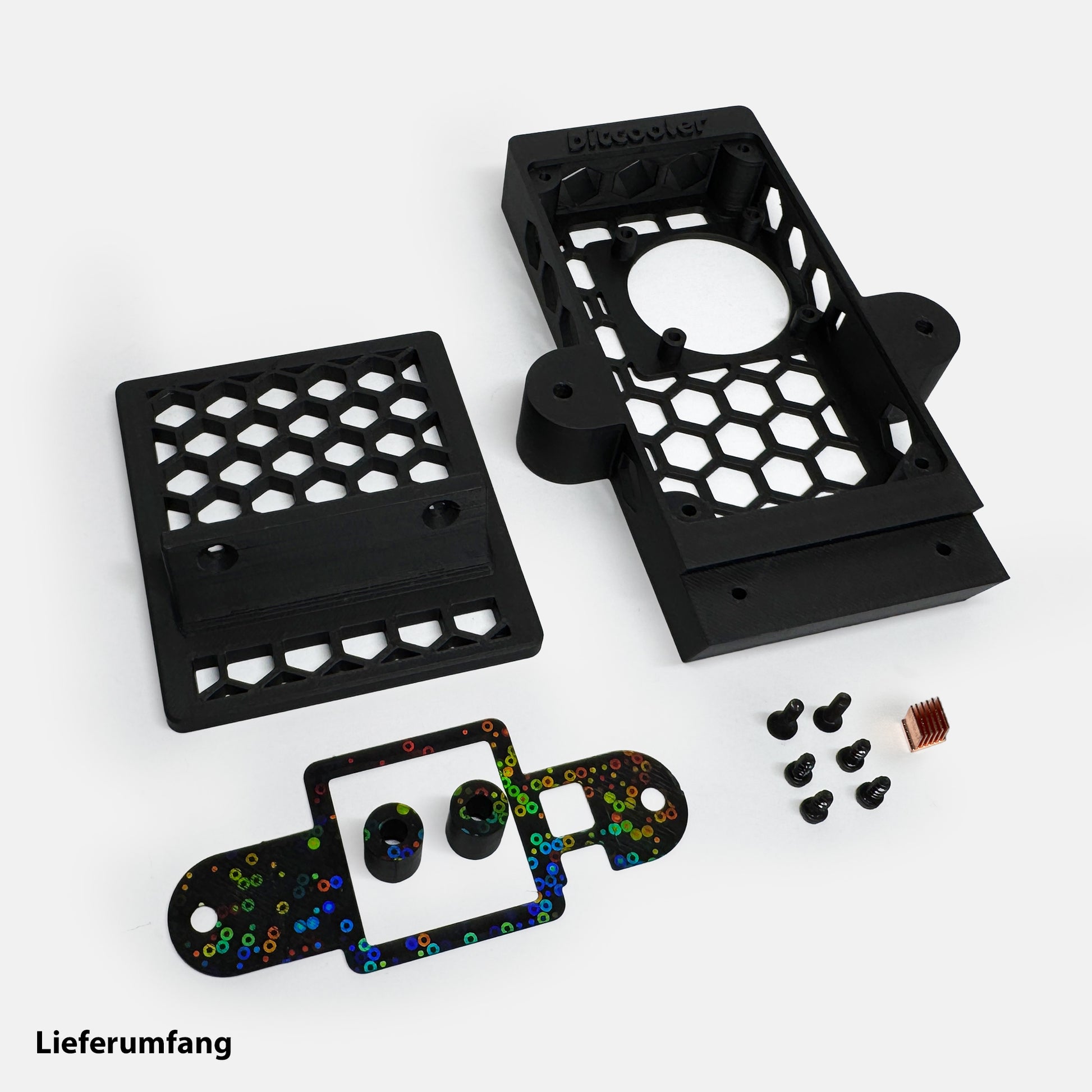 FrostFrame Cooling Kit für Bitaxe Gamma – CPU-Kühler Adapter Kit für Thermalright AXP120-X67