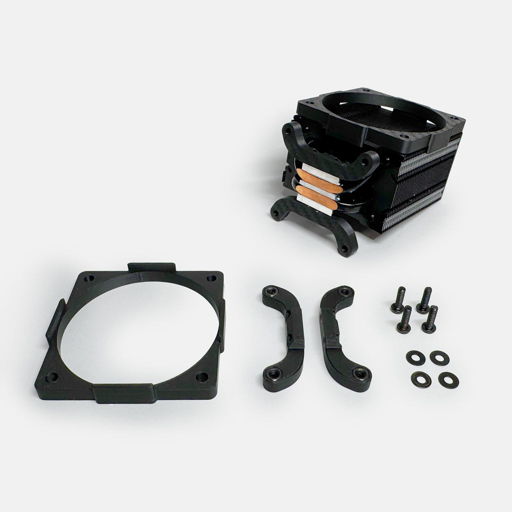 Bitaxe Argon THRML Adapter Set – For Argon THRML 60mm cooler &amp; Noctua NF-A6
