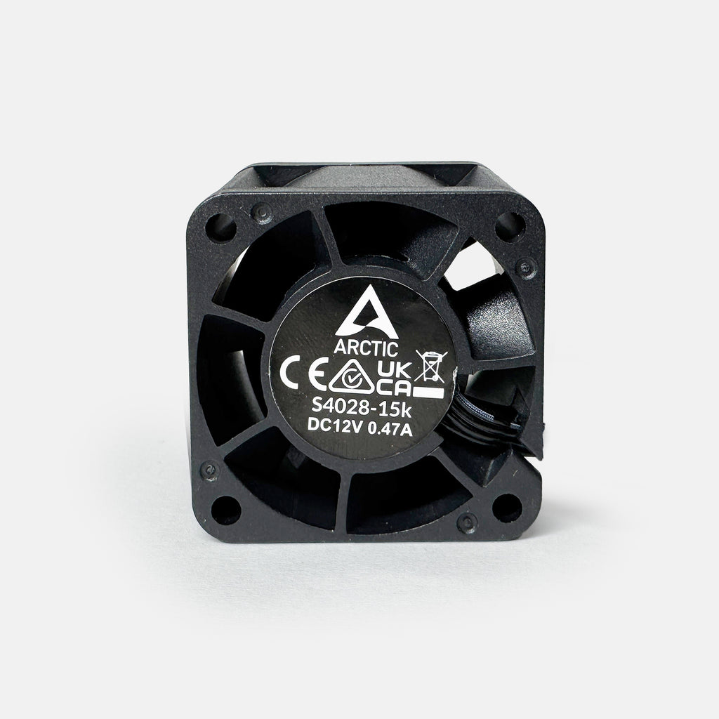 Bitaxe BackFan Upgrade – 40 mm Arctic PWM 4-Pin Power for Gamma Cooling