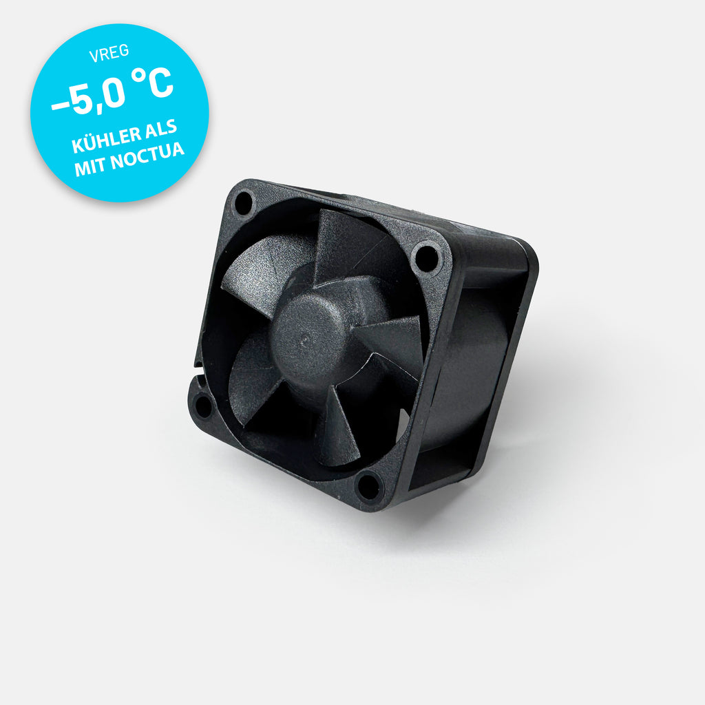 Bitaxe BackFan Upgrade – 40 mm Arctic PWM 4-Pin Power für Gamma-Kühlung